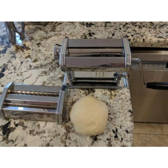 Pasta Maker Set 5 pc Steel Machine, Makes Wide Variety Of Pasta